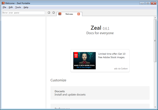 Zeal(离线文档浏览器)