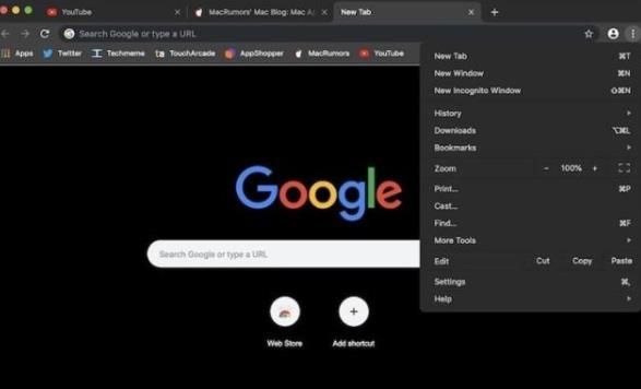 谷歌Chrome浏览器正式上新Android版黑暗模式[多图]