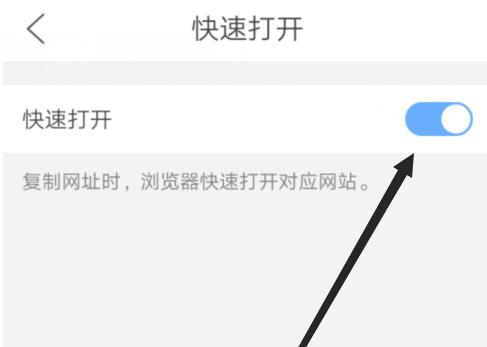 QQ浏览器怎么关闭快速打开功能？QQ浏览器关闭快速打开功能的方法[多图]