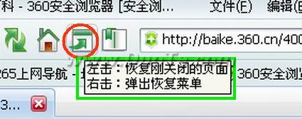 360安全浏览器标签的一些应用技巧