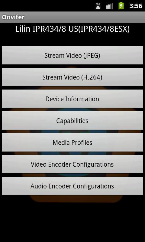 ONVIF国际标准的IP摄像机浏览器/控制器