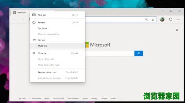 新版Edge浏览器 可将同一网站下特定的选项卡静音[多图]