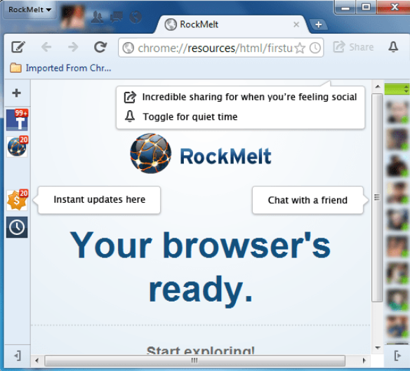 RockMelt浏览器