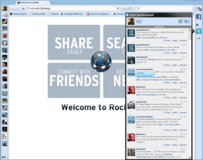 RockMelt浏览器