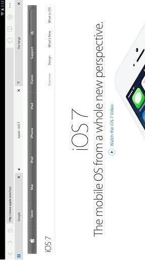 iOS 7浏览器