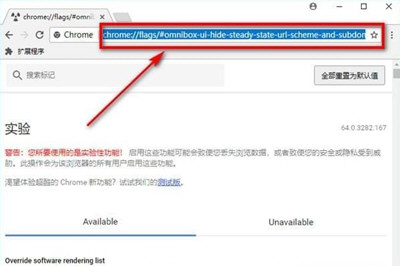谷歌浏览器隐藏url的www前缀怎么禁止 关闭url前缀方法