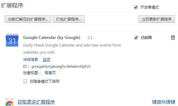Google Calendar插件