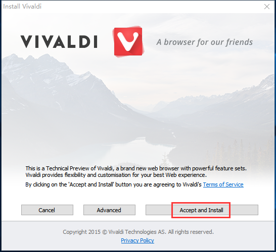 Vivaldi TP4正式版