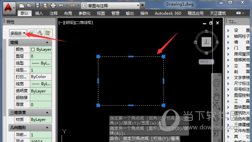 AutoCAD2016怎么测闭合图形面积 CAD计算封闭图形面积教程