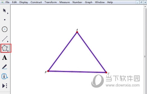 几何画板怎么作三角形的旁切圆 制作方法介绍
