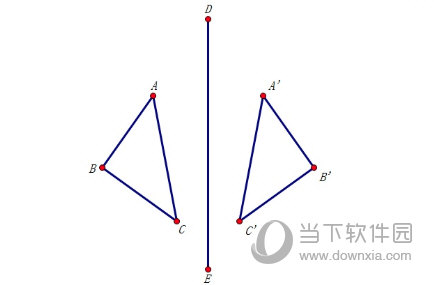 几何画板如何制作多边形轴对称翻折动画 制作方法介绍