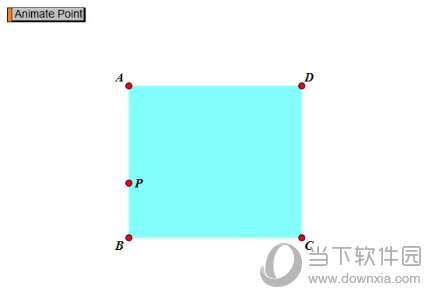 几何画板如何使点在正方形边上连续运动 制作方法介绍