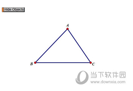 几何画板怎么制作隐藏显示按钮 制作方法介绍