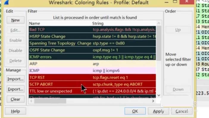 Wireshark怎么让协议高亮显示? Wireshark设置协议颜色的教程