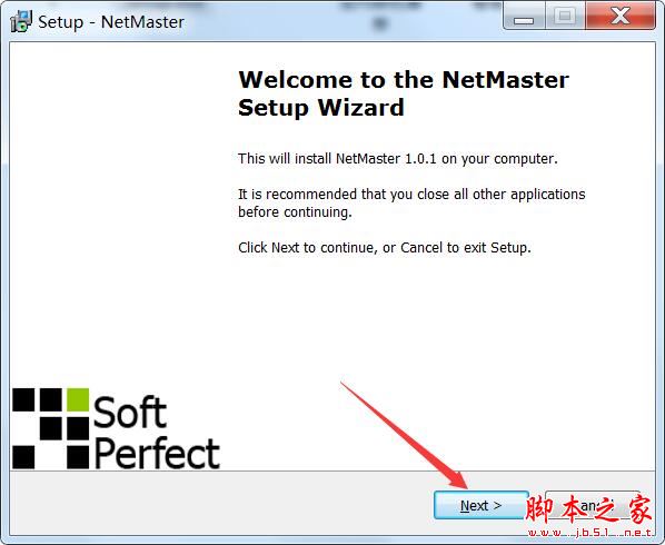 NetMaster如何激活 SoftPerfect NetMaster安装及激活图文教程