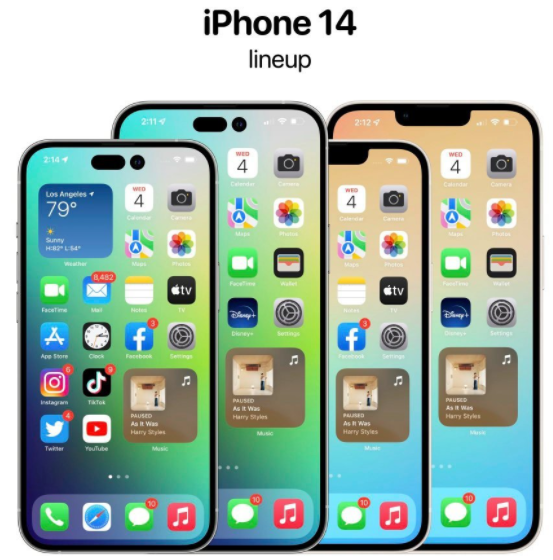 iPhone14参数配置信息 苹果iPhone14没有mini吗