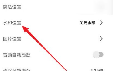 鲱鱼罐头app怎么去水印 鲱鱼罐头关闭水印的教程