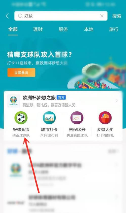 支付宝欧洲杯竞猜活动怎么参与 支付宝欧洲杯竞猜活动参与流程图解