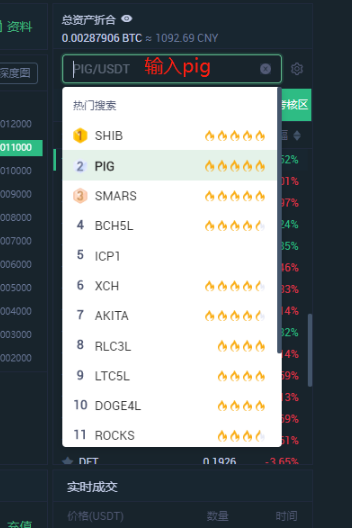 pig币在哪里买 pig币怎么买入和交易