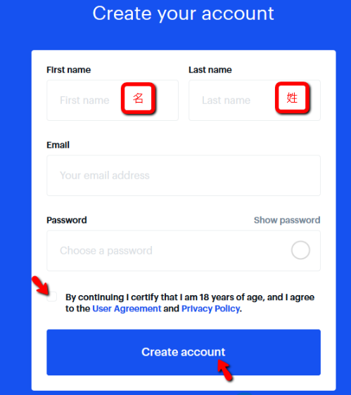 Coinbase怎么注册?国内Coinbase交易所注册教程图解