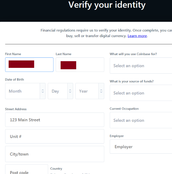 Coinbase怎么注册?国内Coinbase交易所注册教程图解