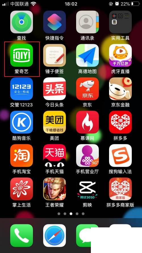 iPhone中爱奇艺如何开启设备锁