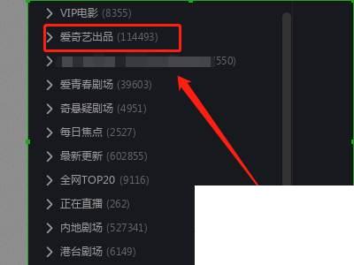 在爱奇艺里面如何找到爱奇艺出品的节目