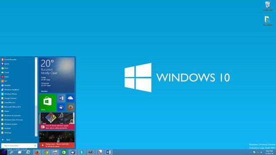 针对普通用户 Windows10浏览版近期发布