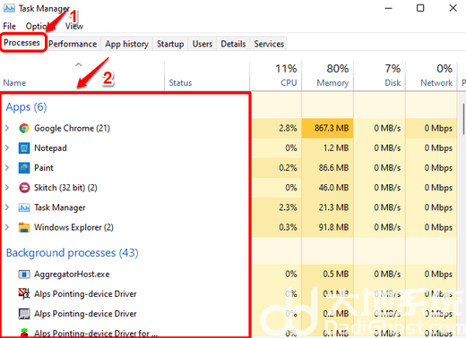 win11怎么看正在运行的程序 win11运行进程查看方法介绍