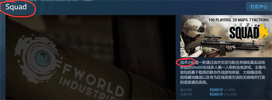 战术小队在steam叫什么名字 战术小队在steam的名字是什么