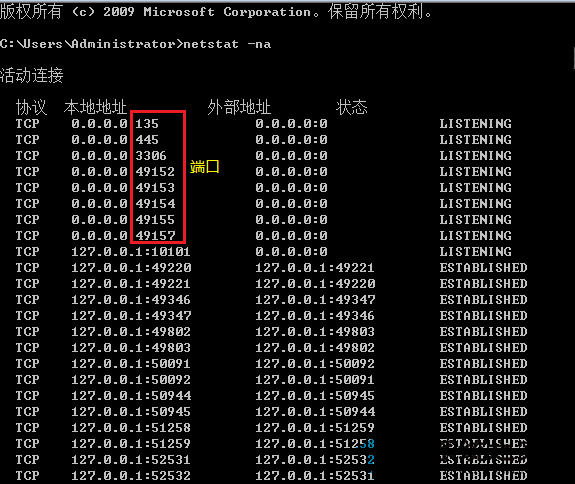 大地win8下怎么查看端口号