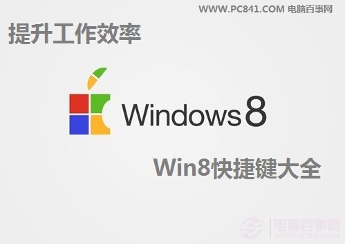 提升工作效率 Win8快捷键大全