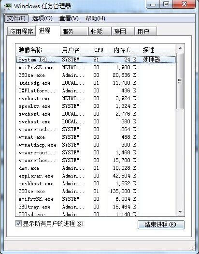 雨林木风win7开机黑屏只有鼠标怎么办