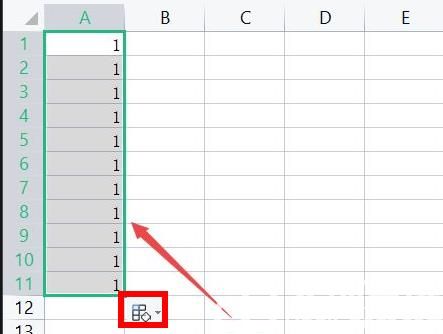 excel表格怎么下拉数字不变 excel表格下拉数字不变设置教程