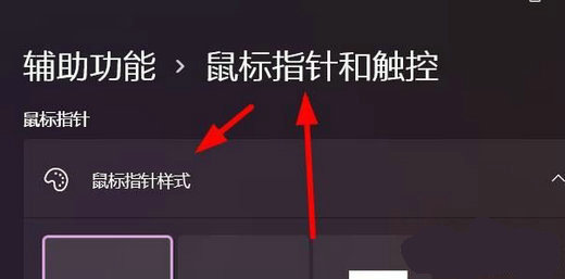 win11鼠标样式怎么反转 win11反转鼠标样式方法介绍