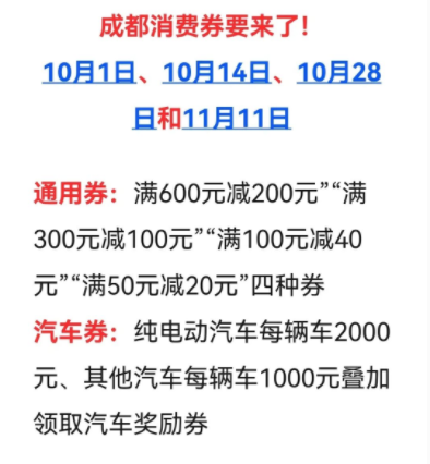 成都消费券2022在哪领？成都消费券发放时间