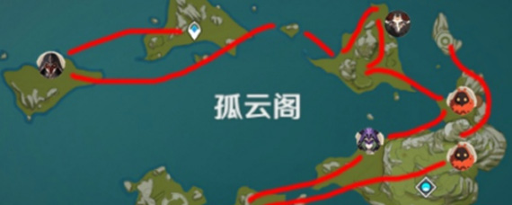 原神孤云阁刷怪路线的优缺点有哪些 孤云阁刷怪路线优缺点详解