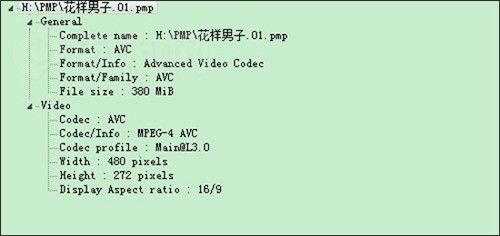 1280P超全高清 艾诺实测PMP视频格式