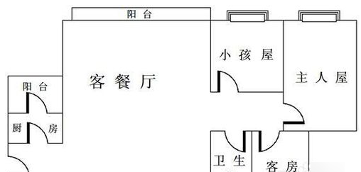 怎么在电脑画图工具中画平面图