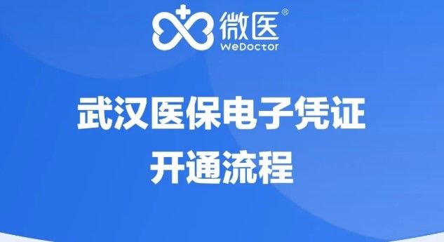 武汉电子医保凭证怎么办理 电子医保凭证办理方法