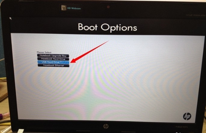 惠普笔记本重装系统bios设置