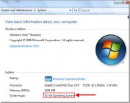 Win7 32位和64位有什么区别？