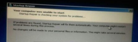 电脑重启后提示“Startup Repair”怎么办