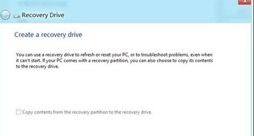 win8如何创建系统修复光盘？