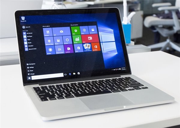 mac air安装windows10图文教程