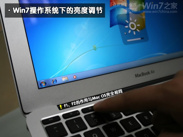 macbook air装win7双系统