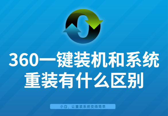 详细讲解360一键装机和系统重装有什么区别