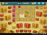 保卫萝卜挑战攻略34关、挑战34金萝卜全清图文攻略