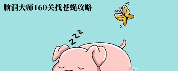 脑洞大师160关怎么过 脑洞大师160关找苍蝇攻略