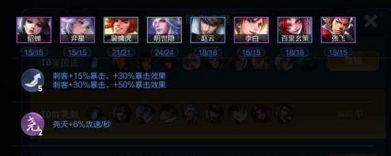 王者荣耀模拟战法刺阵容详解 王者荣耀模拟战法刺阵容攻略